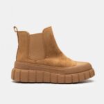 Μποτάκια Suede- ΚΑΦΕ