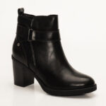 Μποτάκια με Διακοσμητικό Λουράκι- ΜΑΥΡΟ