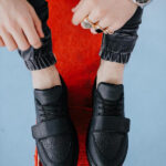 Ανδρικά Αθλητικά Sneakers με Scratch- ΜΑΥΡΟ