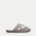 Παντόφλες με Γούνα- ΓΚΡΙ