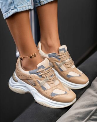 Γυναικεία  Sneakers REY – ΜΠΕΖ