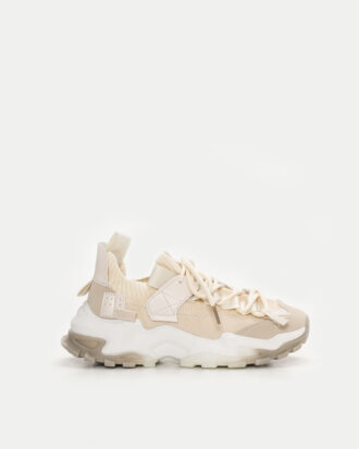 Γυναικεία Sneakers Κάλτσα με Κορδόνια- ΜΠΕΖ