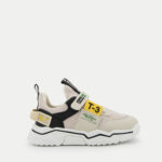 Παιδικά Αθλητικά Sneakers T-3 με Αυτοκόλλητο -ΜΠΕΖ