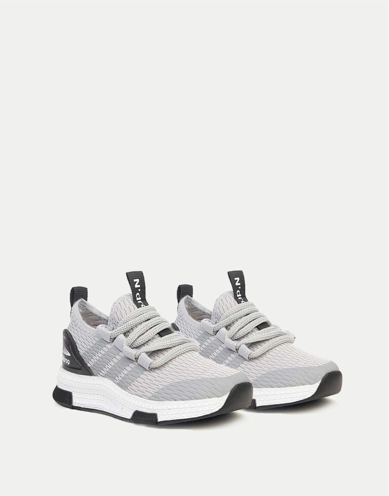 Παιδικά Αθλητικά Sneakers- ΓΡΙ - Image 2