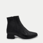 Γυναικείο Αρβυλάκια  Με φερμουάρ - ΜΑΥΡΟ