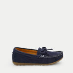 Παιδικά μοκασίνια σε Suede- ΜΠΛΕ