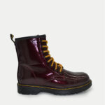 Γυναικείο Αρβυλάκια Montre Λουστρίνι Με φερμουάρ - ΜΠΟΡΝΤΟ