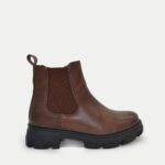 Γυναικείο Μποτάκια Δίσολα Rebeca με Λάστιχο- ΚΑΦΕ