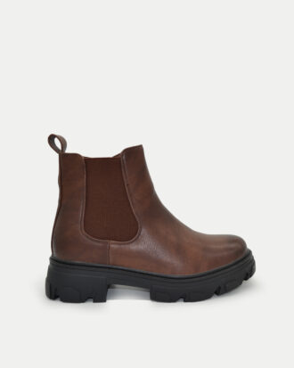 Γυναικείο Μποτάκια Δίσολα Rebeca με Λάστιχο- ΚΑΦΕ