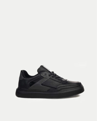 Ανδρικά Αθλητικά Sneakers Flat- ΜΑΥΡΟ