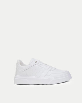 Ανδρικά Αθλητικά Sneakers Flat- ΛΕΥΚΟ