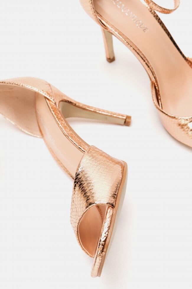 Πέδιλα με Κλειστή Φτέρνα- ΧΑΛΚΟΣ - Image 3