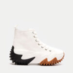 Sneakers Πάνινα Τρακτερωτά - ΛΕΥΚΟ