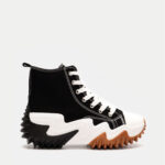 Sneakers Πάνινα Τρακτερωτά - ΜΑΥΡΟ