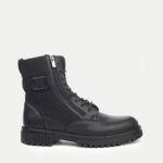 Ανδρικά Αρβυλάκια Κάλτσα με Διακοσμητικό Τόκα-ΜΑΥΡΟ