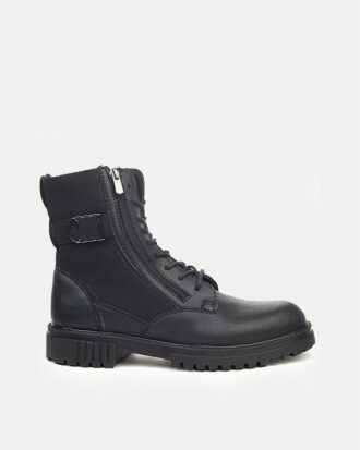 Ανδρικά Αρβυλάκια Κάλτσα με Διακοσμητικό Τόκα-ΜΑΥΡΟ