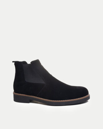 Ανδρικά Μποτάκια με Λάστιχο- ΜΑΥΡΟ