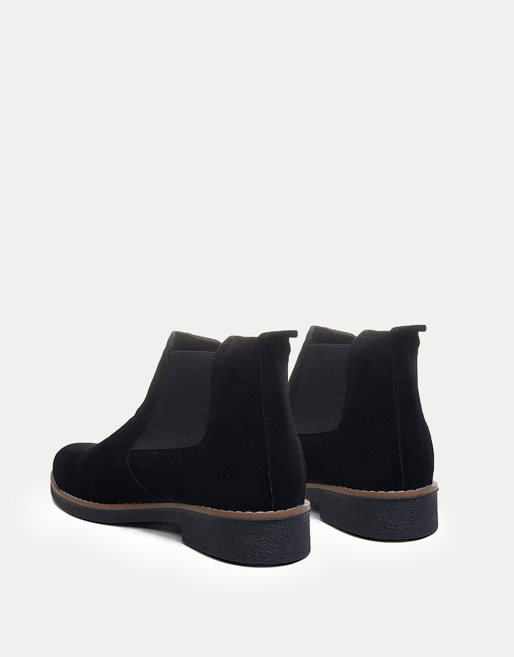 Ανδρικά Μποτάκια με Λάστιχο- ΜΑΥΡΟ - Image 3