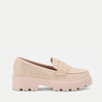 Loafers με Strass και Τρακτερωτή Σόλα- ΜΠΕΖ