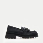 Loafers Chunky Ματ- ΜΑΥΡΟ