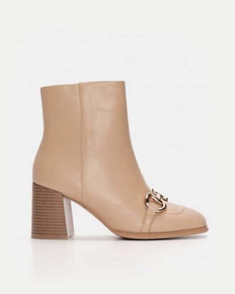 Γυναικεία Μποτάκια με Αγκράφα- ΜΠΕΖ