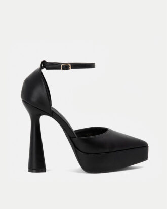 Γόβες με Μπαρέτα και Φιάπα- ΜΑΥΡΟ