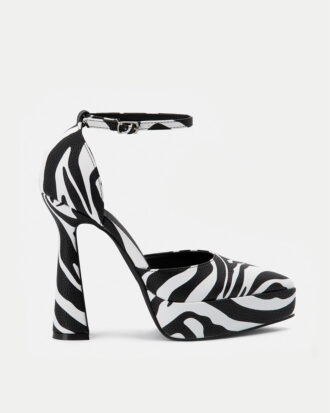 Γόβες με Μπαρέτα και Φιάπα- ΑΣΠΡΟΜΑΥΡΟ