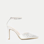 Γόβες Μυτερές με Strass & Πέτρες - ΑΣΗΜΙ