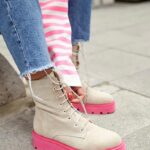 Αρβυλάκια με Χρωματιστή Σόλα- ΡΟΖ