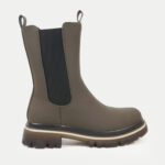 Γυναικεία Μποτάκια Γαλότσες με Λάστιχο- ΧΑΚΙ