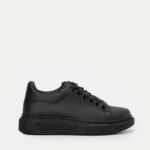 Γυναικεία Sneakers Δίπατα - ΜΑΥΡΟ