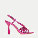 Πέδιλα με λεπτά λουράκια- ΦΟΥΞΙΑ