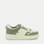 neakers Flatforms με Διάτρητο Σχέδιο- ΠΡΑΣΙΝΟ