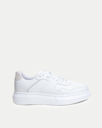 Ανδρικά Αθλητικά Sneakers Basic – ΛΕΥΚΟ