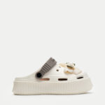 Παντόφλες Σαμπό με Διακοσμητικό Φιόγκο- ΜΠΕΖ