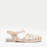 Γυναικεία Σανδάλια Summer Hollow Out με Αγκράφα- ΜΠΕΖ