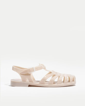 Γυναικεία Σανδάλια Summer Hollow Out με Αγκράφα- ΜΠΕΖ