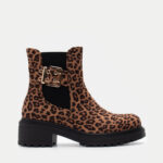 Μποτάκια με Λάστιχο & Διακοσμητικό Ζωνάκι- ΛΕΟΠΑΡ