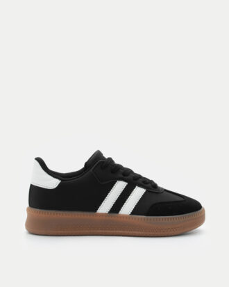 Sneakers σε Συνδυασμό Χρωμάτων- ΜΑΥΡΟ