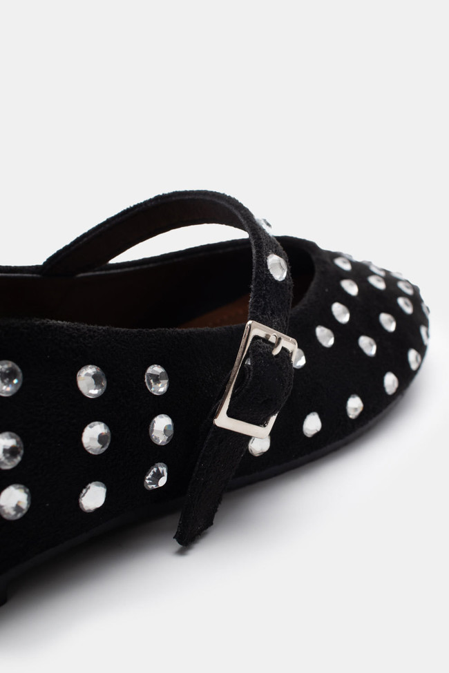 Μπαλαρίνες με Τρουκς- ΜΑΥΡΟ - Image 4